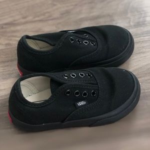 Vans toddler boys shoes size 6.5